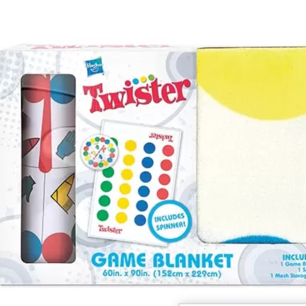 Hasbro Game Blanket (twister)